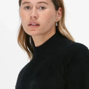 Calvin Klein Mini Robe Fluffy Sweater Dress En Noir Retour gratuit en magasin. 11