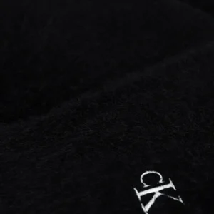 Calvin Klein Mini Robe Fluffy Sweater Dress En Noir Retour gratuit en magasin. 15