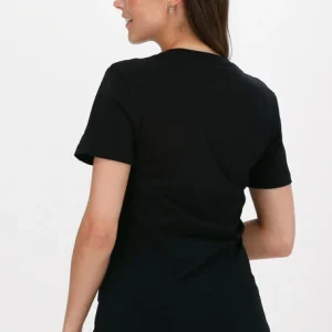 mode Calvin Klein T-shirt Core Monogram Logo Regular Fit En Noir 9