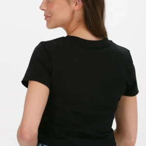 Calvin Klein T-shirt Core Instit Logo Slim Fit Tee En Noir excellent qulity 9