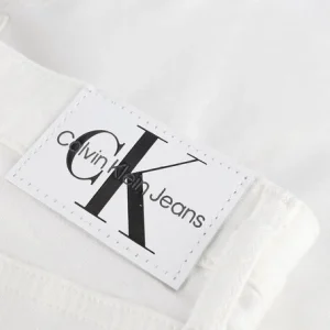 Calvin Klein Pantalon Court Mid Rise Short Bleu Clair comparez les prix 15