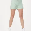 Calvin Klein Pantalon Court Mom Short Bleu Clair outlet soldes 17