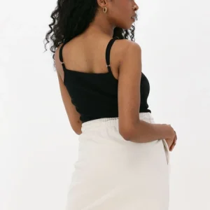 site officiel Calvin Klein Haut Ck Rib Strappy Top En Noir 9