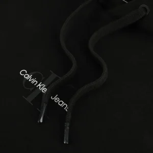 prix de gros Calvin Klein Chandail Monogram Logo Hoodie En Noir 15