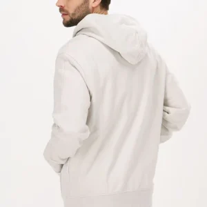 en vente Calvin Klein Gilet Stacked Logo Zip-through En Beige 9