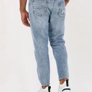 Calvin Klein Straight Leg Jeans Dad Jean Bleu Clair Distributeur Officiel 9