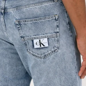 Calvin Klein Straight Leg Jeans Dad Jean Bleu Clair Distributeur Officiel 11