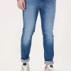 Calvin Klein Skinny Jeans Skinny En Bleu boutique pas cher 19