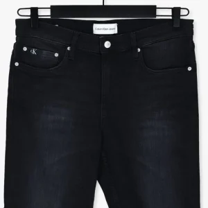 Calvin Klein Pantalon Court Slim Short En Noir prix abordable 13