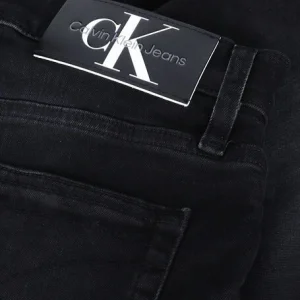 Calvin Klein Pantalon Court Slim Short En Noir prix abordable 15