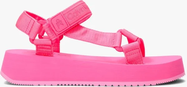Calvin Klein Prefresato Sandal 1 Sandales En Rose Pas Cher soldes France 1
