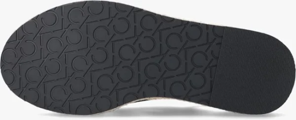 Paiement sécurisé Calvin Klein Flatform Wedge Sandal He Sandales En Noir 5