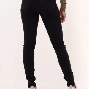 magasins pour Calvin Klein Skinny Jeans High Rise Skinny En Noir 9