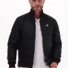 Calvin Klein Jack Padded Harrington Jacket En Noir soldes ligne 19