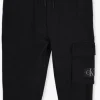 en promotion Calvin Klein Pantalon De Jogging Badge Cargo Sweatpants En Noir 10