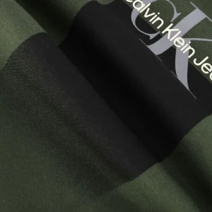 marques de renommée Calvin Klein Chandail Gradient Logo Sweatshirt En Vert 7