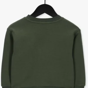 marques de renommée Calvin Klein Chandail Gradient Logo Sweatshirt En Vert 9
