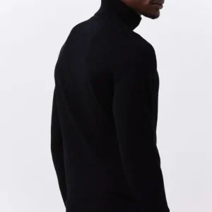 en ligne Calvin Klein Col Roulé Superior Wool Turtle Neck En Noir 9