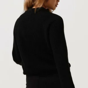 Calvin Klein Pull Blown Up Ck High Neck Sweater En Noir Retour gratuit en magasin. 9