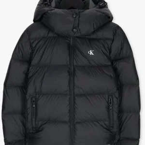 Calvin Klein Veste Matelassé Ck Mw Down Short Puffer En Noir vente luxe pas cher 13