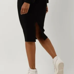 Calvin Klein Jupe Midi Knitted Skirt En Noir boutique en ligne 9