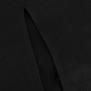 Calvin Klein Jupe Midi Knitted Skirt En Noir boutique en ligne 15