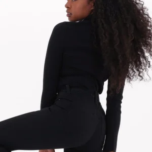 Calvin Klein Pull Ck Tight Roll Neck Sweater En Noir exclusivement disponibles 9