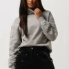 magasin en ligne france Calvin Klein Pull Logo Tape Sleeves Roll Neck En Gris 19