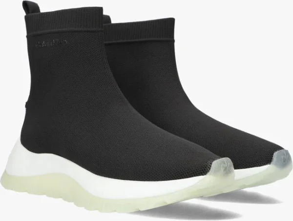 magasins pour Calvin Klein 2 Piece Sole Baskets Montantes En Noir 3