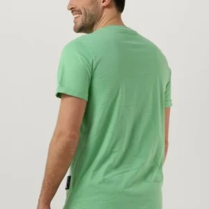 grande promotion Calvin Klein T-shirt Badge Turn Up Sleeve En Vert 9