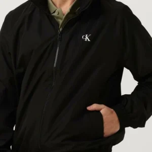 marques de renommée Calvin Klein Jack Unpadded Harrington Jacket En Noir 11