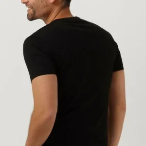 Neuve avec étiquette Calvin Klein T-shirt Micro Monolgo Tee En Noir 9
