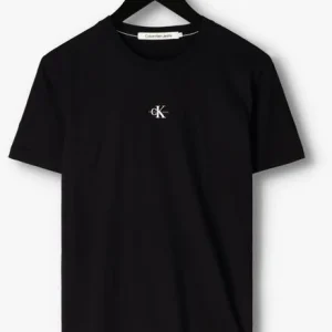 Neuve avec étiquette Calvin Klein T-shirt Micro Monolgo Tee En Noir 13