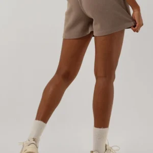 boutique en ligne Calvin Klein Pantalon Court Waffle Loose Shorts Gris Clair 9