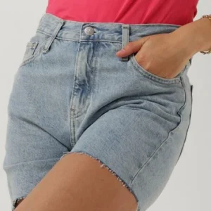 Calvin Klein Pantalon Court Mom Short En Bleu magasin pour 11