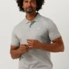 Livraison rapide Calvin Klein Polo Smooth Cotton Slim Polo En Gris 19