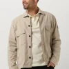 Calvin Klein Surchemise Cotton Nylon Overshirt En Beige Meilleur Service 19