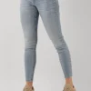 Calvin Klein Skinny Jeans High Rise Super Skinny Ankle En Bleu grand choix 19