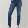 Calvin Klein Skinny Jeans High Rise Skinny En Bleu dernières 17