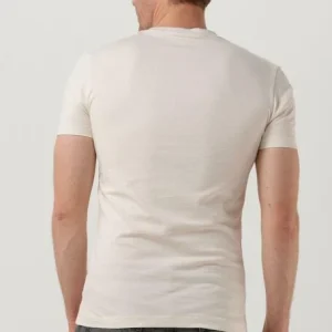meilleur cadeau Calvin Klein T-shirt Micro Monologo Tee Blanc 9