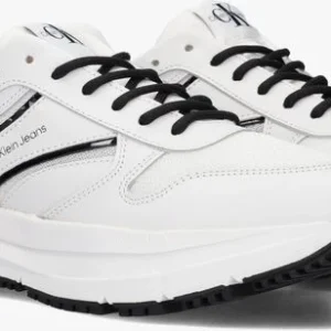 à prix très bas Calvin Klein Chunky Ribbon Baskets Basses En Blanc 10