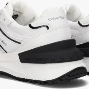 à prix très bas Calvin Klein Chunky Ribbon Baskets Basses En Blanc 12