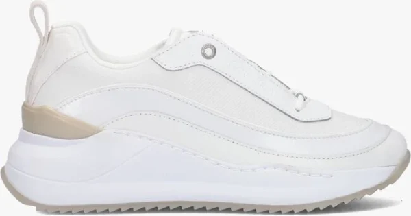Calvin Klein Internal Wedge Baskets Basses En Blanc SOLDES TOUT À 1