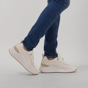 Calvin Klein Internal Wedge Baskets Basses En Blanc SOLDES TOUT À 18