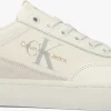 magasin solde Calvin Klein Classic Cupsole Baskets Basses En Beige 20