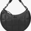 Calvin Klein Re-lock Quilt Cres Mini Bag Sac à Main En Noir Retour Facile et Gratuit 19