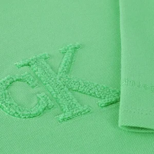 Calvin Klein T-shirt Interlock Pique Ss T-shirt 1 En Vert acheter en ligne 6
