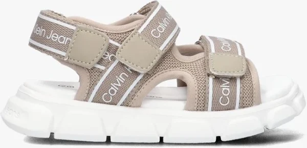 Calvin Klein V1b2-80610 Sandales En Beige Satisfait ou Remboursé 1