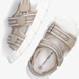 Calvin Klein V1b2-80610 Sandales En Beige Satisfait ou Remboursé 15