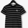 achat Calvin Klein T-shirt Print Sunreveal Stripe Ss Tshirt En Noir 11
